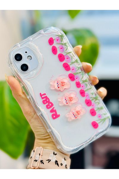 Go Aksesuar حافظة من السيليكون الناعم بتصميم لعبة ثلاثية الأبعاد متوافقة مع هاتف iPhone 11