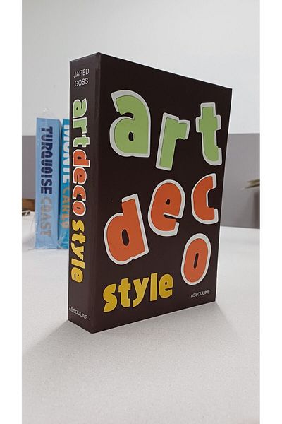 biseystore 259 ART DECO - Decorative Book Box