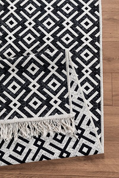 Valery Home Arya Vl Double Sided, Foldable, Washable, High Quality Cotton Living Room, Living Room, Balcony Rug