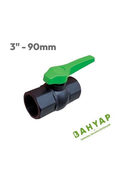 Bahyap 90mm PP Ball Valve 3"