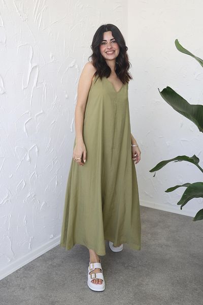 Poliyance Rochie Ahsen verde