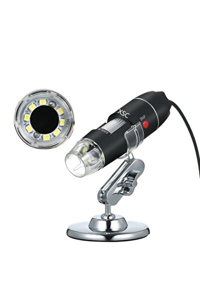 RICHIE Cilt Ve Saç Analiz Cihazı 1600x 2.mp Usb 8 Led Digital Mikroskop