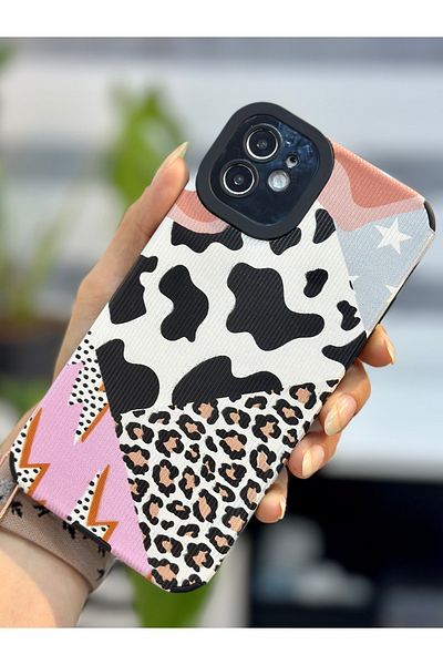 Go Aksesuar حافظة حماية للكاميرا من السيليكون الناعم بتصميم مطلي متوافق مع هاتف Iphone 11
