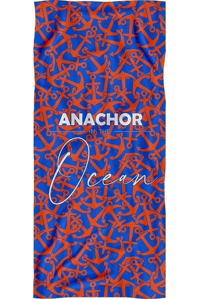 Miami Beach Digital Printed Beach Towel