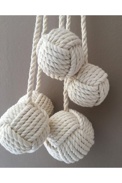 clothomakrome Macrame String Cat Toy / Ball