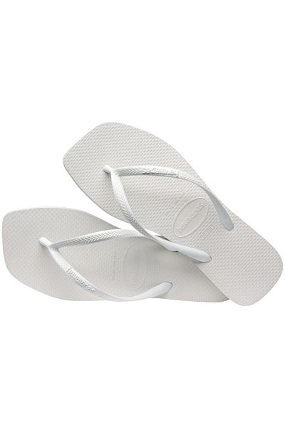 Havaianas Slim Square White Women's Slippers