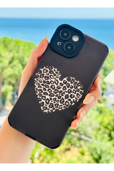 Go Aksesuar حافظة سيليكون مرنة بتصميم مطلي متوافق مع هاتف Iphone 13 -14