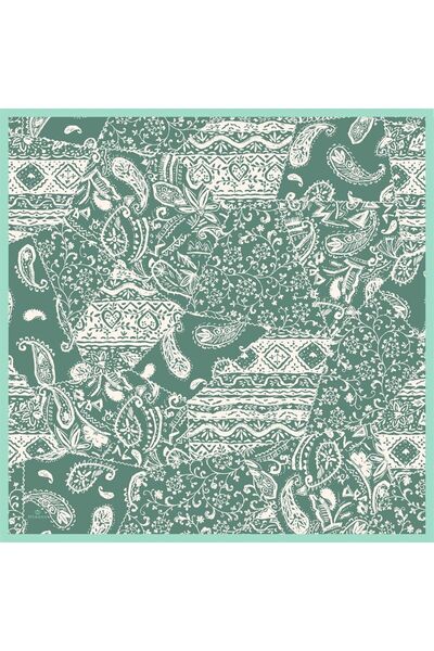 İpekhan Βαμβακερό Φουλάρι - Αυθεντικό Floral - Ihe003-10