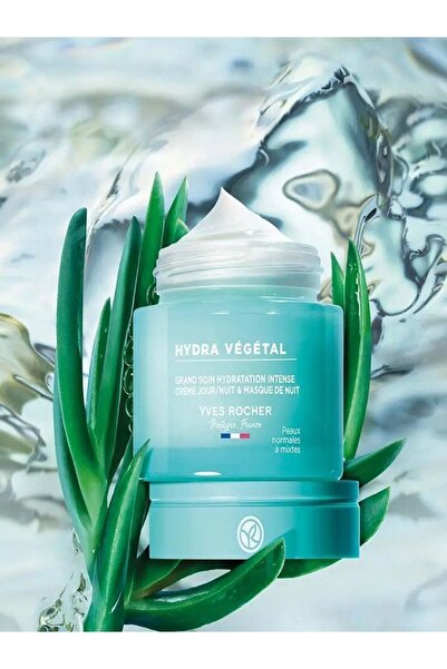 Yves Rocher Yoğun Nem Bakımı Normal-Kuru Cilt Hydra Vegetal Nemlendirici Canl...