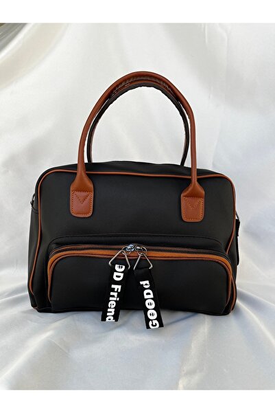 melecco Black Unisex Sports Bag Hand Luggage Briefcase School Business Bag Sh...