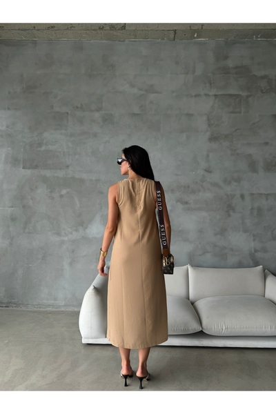 Friday Mood Casual Women's Dress - Back Button Detail