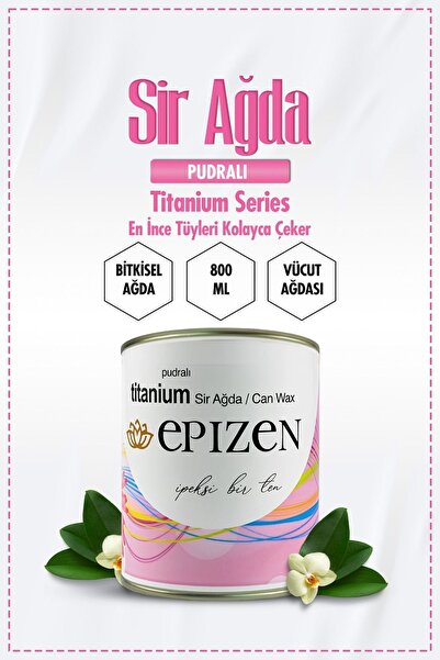 Genel Markalar Hassas Ciltler İçin Titanium Pudralı Konserve Ağda 800ml