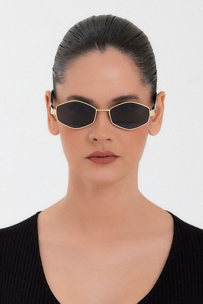 ModaLucci Ml 44 Mirrored Aphrodite Purple Women's Sunglasses