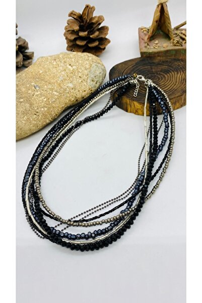 Porsuk Alternatif سلسال خرز الكريستال البوهيمي البوهيمي الأصيل المصنوع يدوياً