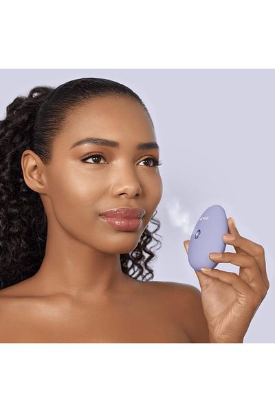 Geske Facial Hydration Refresher 4 in 1 | Face Steamer Water Spray Face Mister| Purple