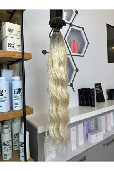 Kadınca Peruk Mikro Kaynak Wavy Insan Saçı (0.8 GR) 8 Ton Ombre 50 Adet 70 Cm