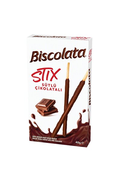 Biscolata 4 Adet Stix Sütlü 40 G