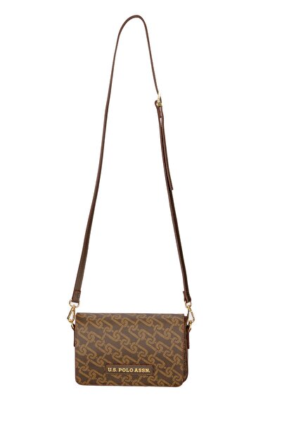 U.S. Polo Assn. Brown Women's Messenger Bag Us24113