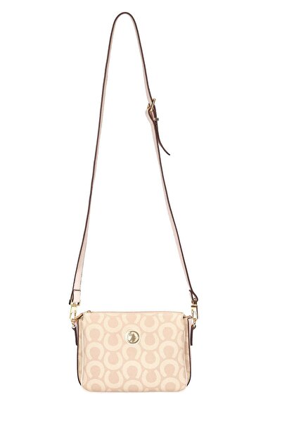 U.S. Polo Assn. Beige Women's Messenger Bag Us24201