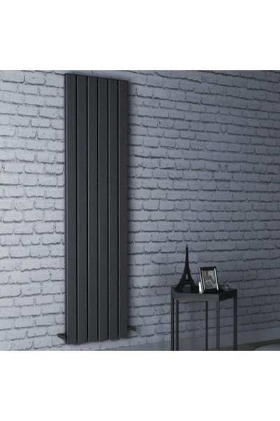 nixrad Nirvana 1500x550 Antrasit 7 Dilim Dekoratif Hibrit Alüminyum&çelik Isı Verimliliği Arttırılmış Dizay