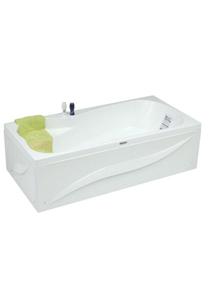 Waterway Lagoon Oturmalı Mini Dikdörtgen Küvet 160x80 H:43 Gövde+metal Ayak+d...