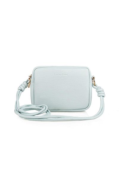 Lucky Bees Mini-Umhängetasche mit Reißverschluss für Damen