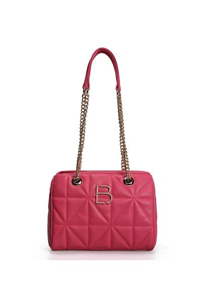 Lucky Bees Gesteppte gemusterte Hand- und Schultertasche für Damen