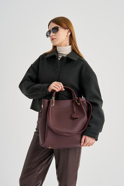 Lucky Bees Damen Hand- und Schultertasche mit Innengeldbörse
