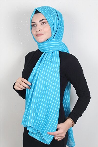 Eşarppark Fileli Coton Şal 1219-9