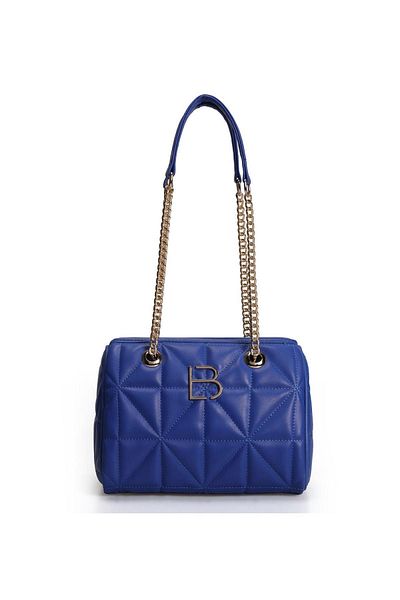 Lucky Bees Gesteppte gemusterte Hand- und Schultertasche für Damen