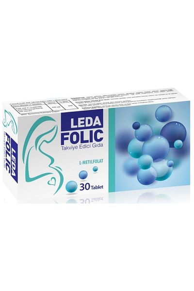 LedaPharma Leda Folic 30 Tablets - Folic Acid