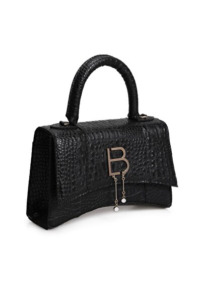 Lucky Bees Crocodile Patterned Women's Hand and Shoulder Bag