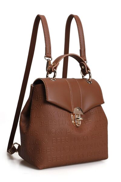 Lucky Bees Rucsac de damă cu model