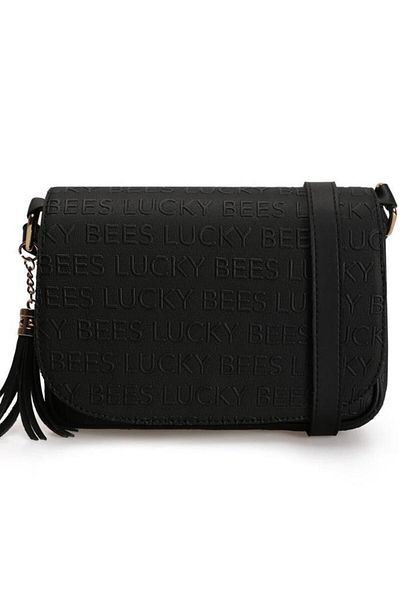 Lucky Bees Dámská kabelka do ruky a přes rameno se vzorem