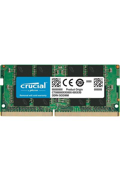 Crucial Ntb Cb8Gs3200E 8Gb Ddr4 3200Mhz Sodimm Cl22 Ram Memory