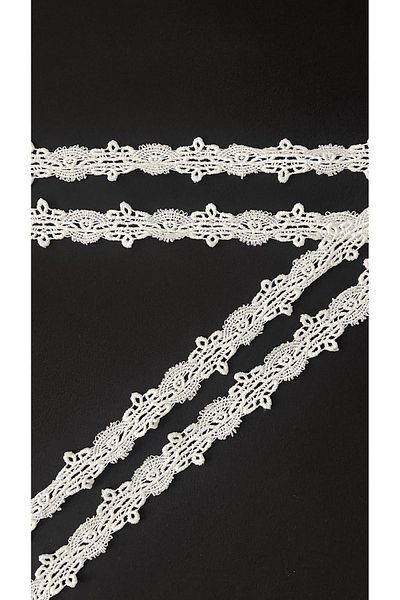 Ozpas 5m Lace White Spacer Strip - 3.5cm