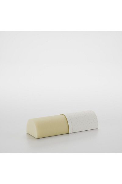 FOM Joker White Travel Sleeping Pillow - 40x18x10 cm, Multi-Purpose Snoring