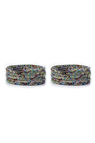 AiryFooT 100 cm Shiny Jewelled Crystal Shoelaces - 1 Pair Emerald