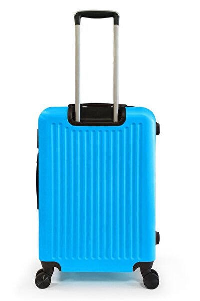 Coral High ABS Mavi Büyük Boy Valiz 16428