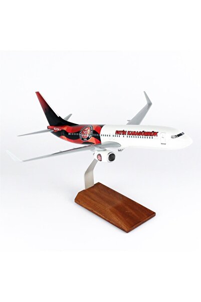 Genel Markalar THY048 1/100 Ölçek, THY Fatih Karagümrük Spor B737-800 Yolcu U...