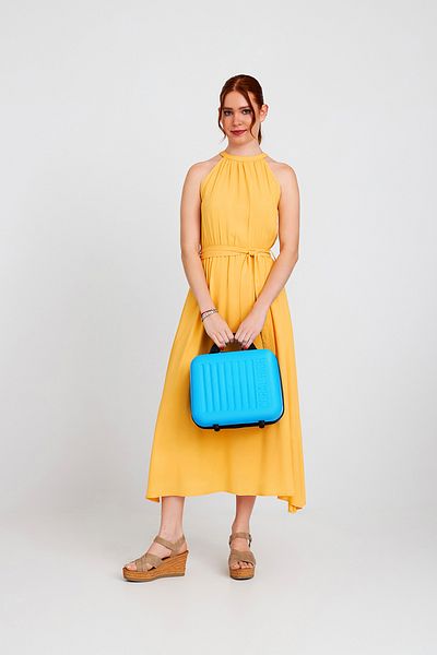 Coral High Geantă de machiaj de culoare albastră Fryx 16429 Thelogin 969213