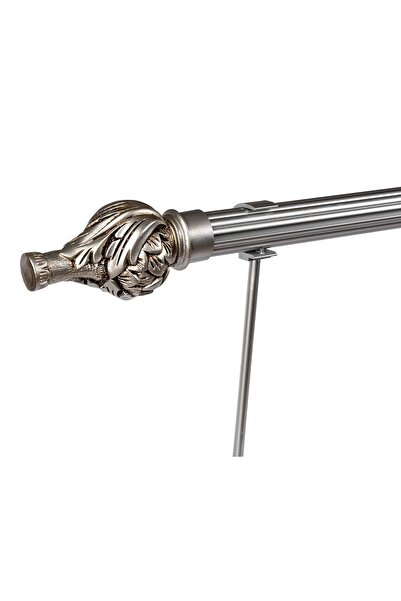 PerdejimShop Perdele de fundal argintie rustică - Umeraș antic învechit, 100 cm Arg19