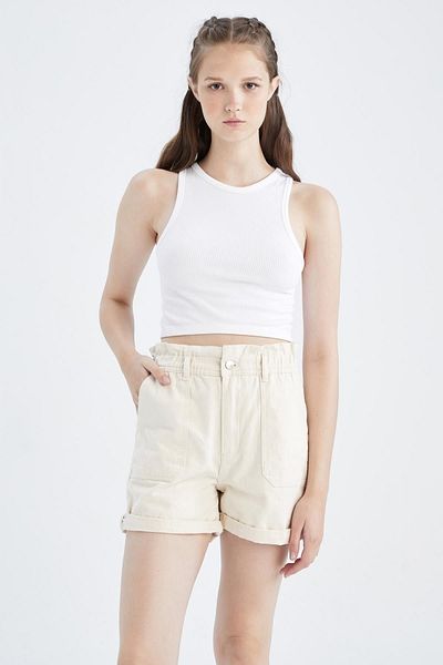 DeFacto Cool Regular Fit - 100% bavlnené šortky Y7876az22sm