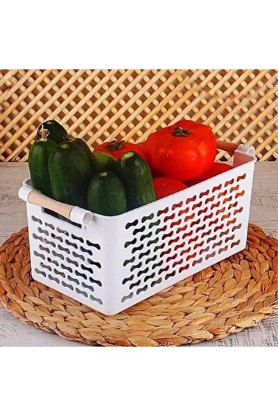 Ecolux 4 White Organizer Baskets - Closet and Drawer Organizer