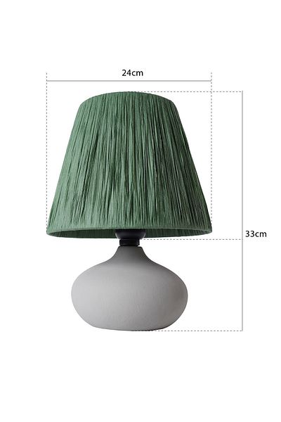 Hmydesign Green Ceramic Lampshade - Chemin Handmade
