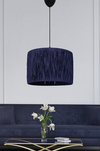 Hmydesign Fenouil Handmade Pendant Chandelier Navy Blue