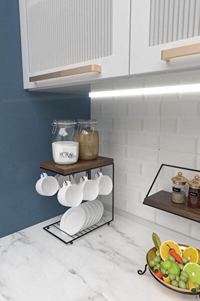 MsY TREND Mutfak Cafe Bar Otel Tezgah Üstü Kahve Fincan Askılığı Düzenleyici ...