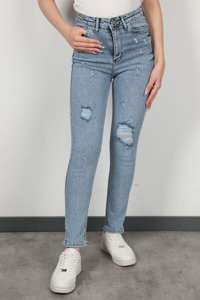 John Borners Лазерне різання Жіночі джинси Mom Jean - 1051