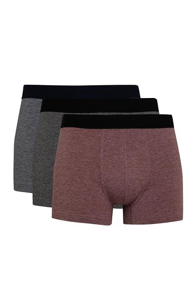 DeFacto Regular Fit Ριγέ 3 τεμαχίων Boxer C3288ax24sp