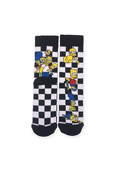 Çorap Kurdu 6 CSOMAG VEGYES SZÍNŰ MINTÁSÚ ZOKNI